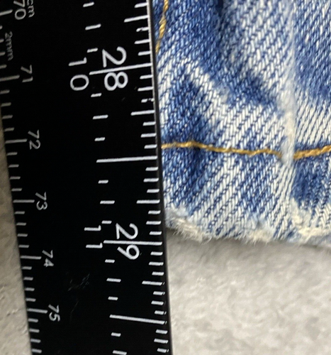 VTG Levis 505 Jeans Mens 36x30 (33x29)* Blue Straight Regular Fit Y2K Preppy - Picture 11 of 16