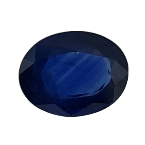 GIA CERTIFIED 2.02ct, Bleu Sapphire, Oval Brilliant Cut, Thailand - Picture 23 of 23