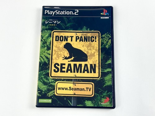 PS2 Seaman Perfect Edition Mic Controller Boxed Playstation 2 NTSC-J Game Japan - Picture 2 of 14