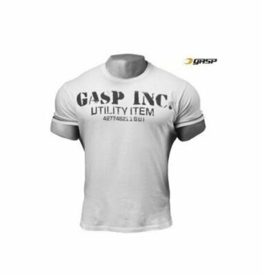 GASP - Basic Utility Tee white - T-Shirt weiß