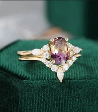 Ametrine Ring - Sterling Silver Jewelry Natural Gemstone One-of-a-Kind-Design