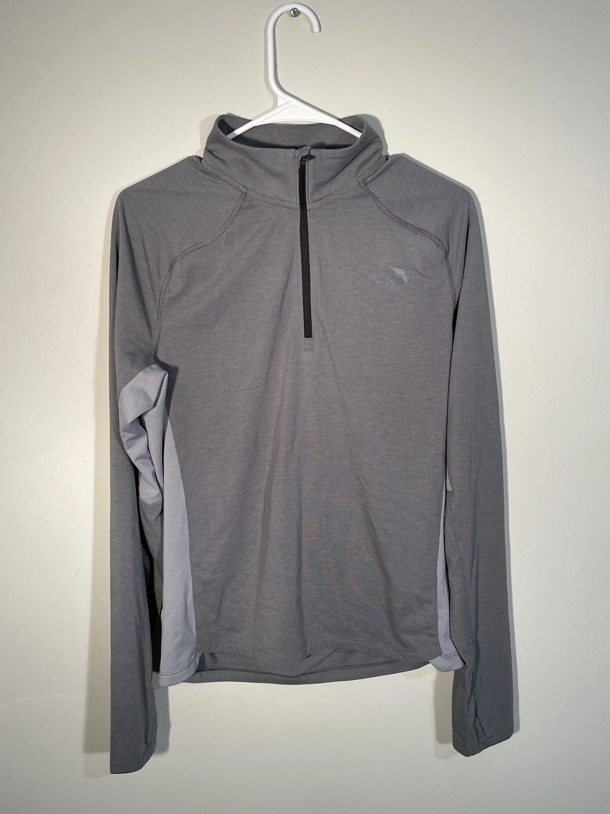north-face essential 1/4 zip pullover breathable jacket