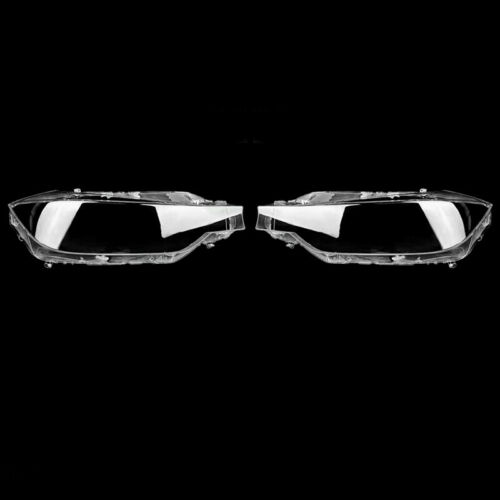 For BMW 3-Series F30 Sedan 2012-2015 L&R Side Headlight Lens Cover +Glue - Foto 1 di 19