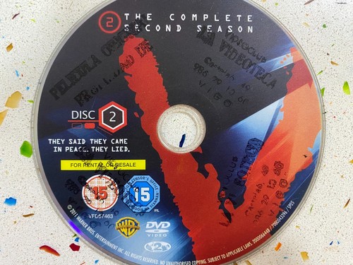 V I Visitatori 2ª Seconda Stagione 2 - 2 X DVD - Solo I Dischi Senza Copertine - Foto 3 di 3