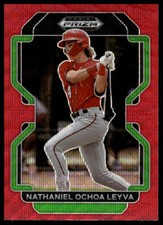 Nathaniel Ochoa Leyva 2022 Panini Prizm Draft Picks #PDP171 Red Wave