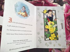 Disney Store UK Snow White Seven Dwarfs Metal Bookmark Gift Set Promo ShopDisney
