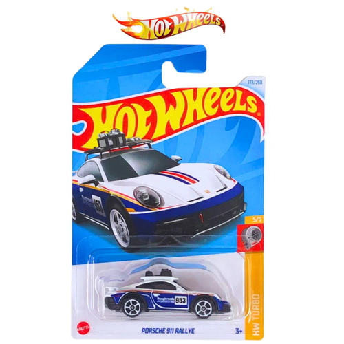 2024 Hot Wheels Porsche 911 Rallye #172 Blue - Set of 2 - Picture 2 of 6