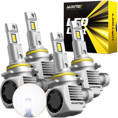 AUXITO 9005+H11 High Low Beam Combo LED Headlight Bulbs Combo 6000K White EAW