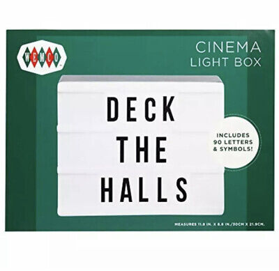 Cinema Light Box 90 Letters & symbols Movie Style Decor Sign Holidays 