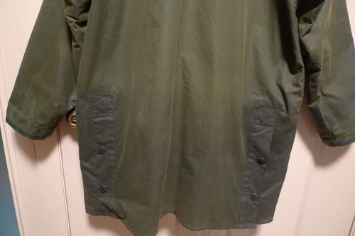 BARBOUR - A135 MARK PHILLIPS WAX COTTON JACKET- MADE IN ENGLAND - LARGE-- RARE - Picture 19 of 24