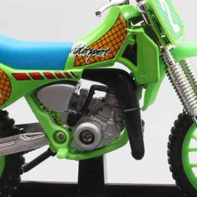 Welly 1:18 HONDA CR250R #2 #3 Motorcycle Model Motocross Dirt Bike