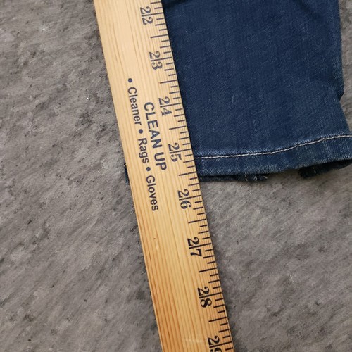 Paige Jeans Damen 26 blau Skinny Jane Reißverschluss Crop Ankle Low Denim Damen 26x26 - Bild 6 von 10