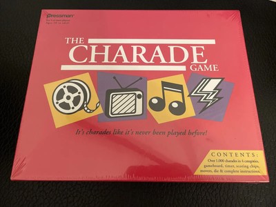 NEW Sealed, 1992 The Charade Game Pressman 