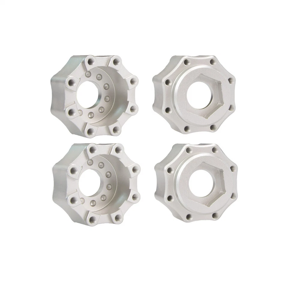 8X32 To 17mm 6061 Aluminum Hex Adapters 1/2 Inch Offset For Pro-Line Wheels 6345 - Image 2 of 4