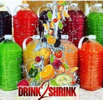 Drop Up To 5lbs In 5-Days Drink2Shrink Non Pre Made-Makes 1 Gallon