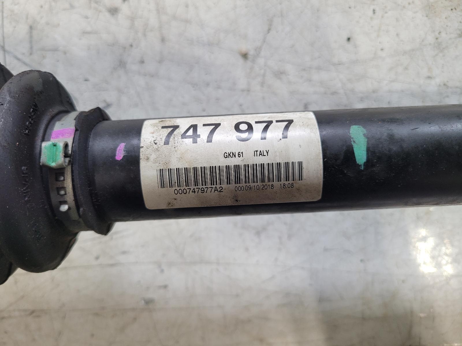 2019 Ferrari Rear Left Axle Shaft, 4k Miles, 3.8L Turbo ID 747977 