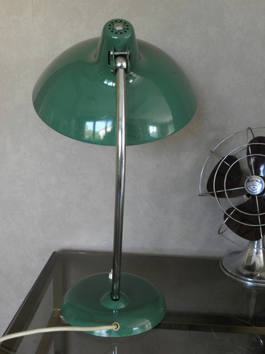 deck lamp Kaiser idell 6786 Bauhaus table lamp Art Deco mid century Space Age - Picture 10 of 10