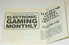 ELECTRONIC GAMING MONTHLY TIP BOOKLET VOLUME ONE VINTAGE