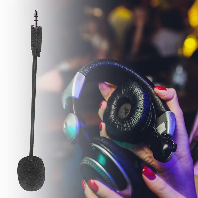 Newest Replacement 2.5mm Mic Microphone Booms for JBL Quantum 100 Q100 Newest Replacement 2.5mm Mic Microphone Booms for JBL Quantum 100 Q100