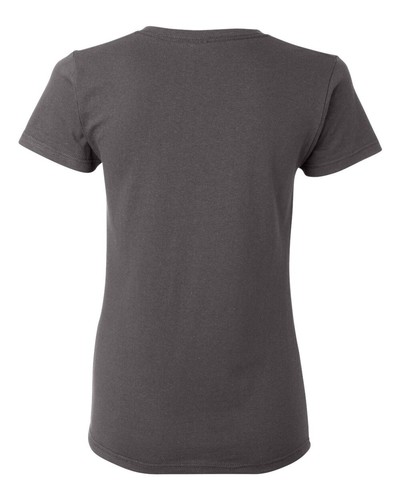 Camiseta Gildan Clásica Algodón Para Mujer Manga Corta - 5000L Carbón 3XL - Imagen 2 de 4