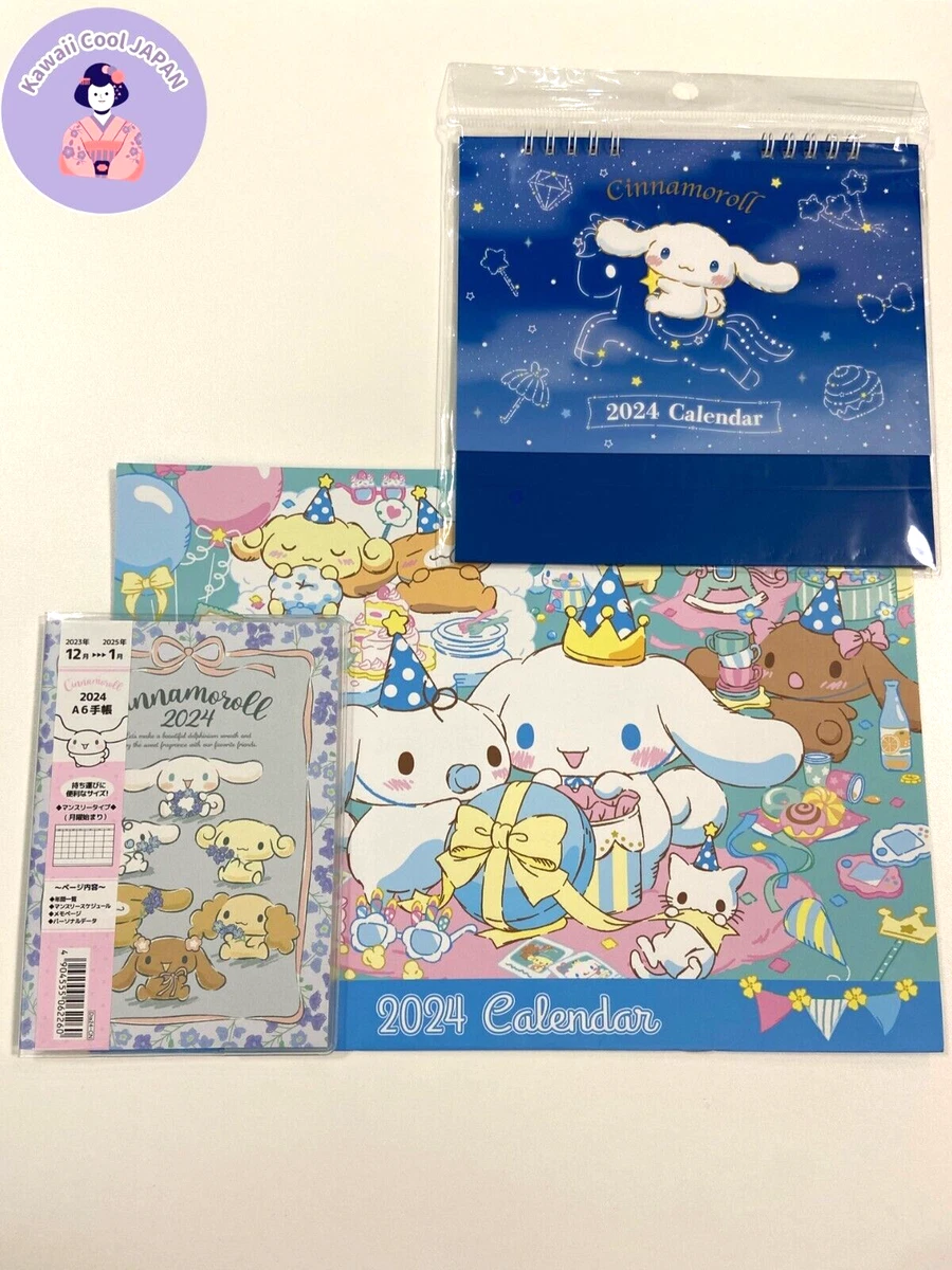 Sanrio Wall Calendar 2025 ettie maritsa