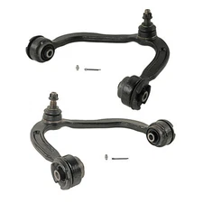 Moog Pair Set of 2 Front Upper Control Arms & Ball Joints For Ford Lincoln