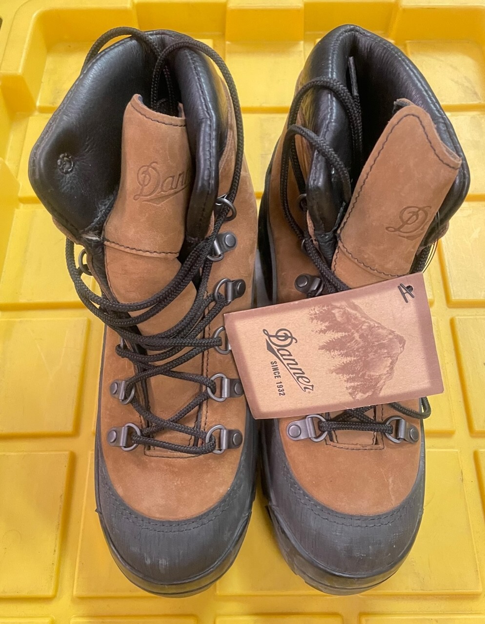 Danner Combat Hiker Special Forces Leather Boots Size 5.5 Regular D33 43513X-image