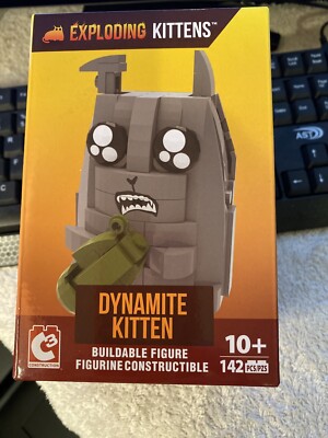 Exploding Kittens Dynamite Kitten Buildable Figure Figurine Constructible 142pcs 885561163124 | eBay