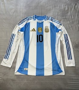 Argentina 24/25 Home Adidas Heat.Rdy Long Sleeve Authentic Jersey XL IP8383