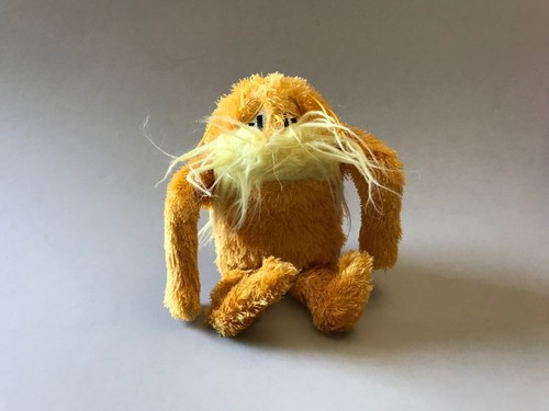 Peluche The LORAX, Dr. Seuss Lorax Toy, peluche Manhattan Toy Company, regalo  - Foto 1 di 7
