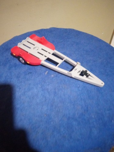 Toy Boat Trailer Holds A 10" X 3" Boat Actually Size Is 14" X 5"