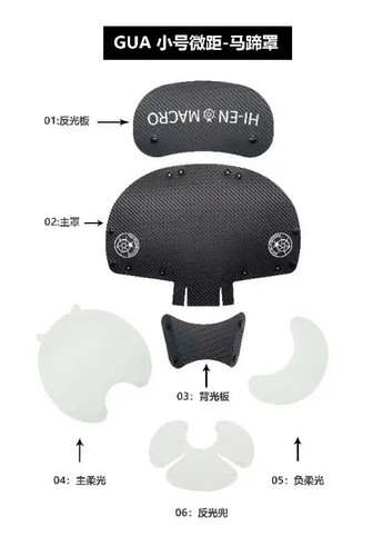 Guage Hoof Cover Universal Flash Diffuser Softbox Speedlight Camera Accessories - Bild 10 von 15