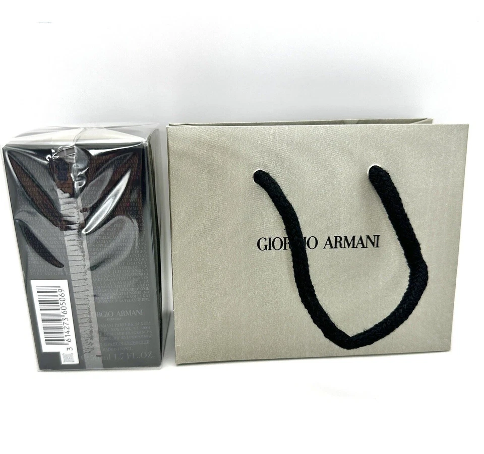 Perfume Giorgio Armani Code 1,7 oz/50 ml recargable - sellado con bolsa de regalo Foto 3 de 4