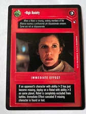 Star Wars CCG High Anxiety - Hoth Rare SWCCG