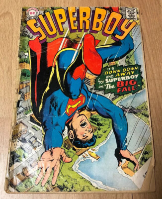 1967 Silver Age Superboy Comic #143 Neal Adams Cover Low Grade Reader Copy