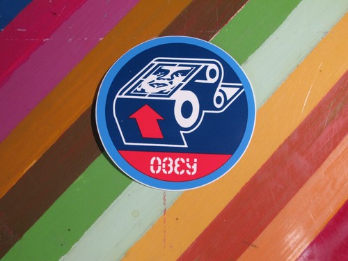vtg 1990s 2000s graffiti art pop sticker - Obey Flav Panel Marley + - Picture 14 of 79