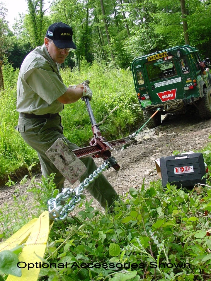 Gato utilitario Hi Lift 48 pulgadas rojo negro 4660 libras capacidad trabajo pesado todoterreno Foto 4 de 4