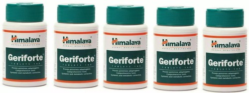 5 X Himalaya GERIFORTE 500 Tabs Antistress con Antiossidanti Scad. Maggio 2026 - Foto 11 di 12