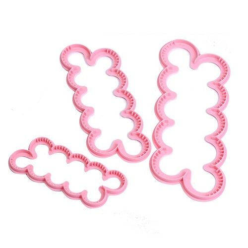 6pcs Carnation Flower Fondant Mould Set Plastic Cutters Easy Release NonStick - Picture 9 of 9