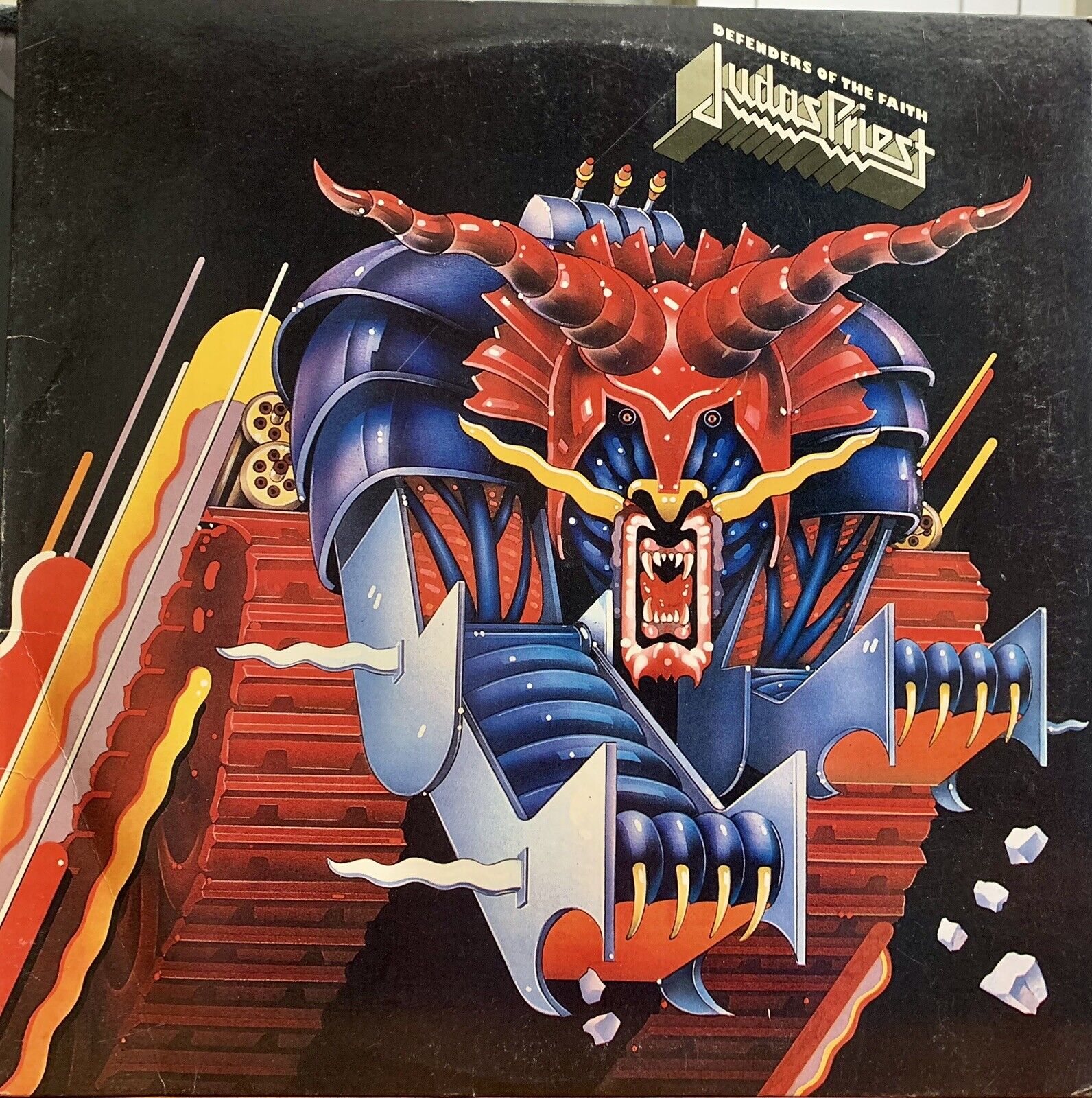 Judas Priest Defenders Of The Faith Vinyl LP 1984