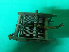 CONDENSATORE VARIABILE x Radio d'Epoca Valvole RICAMBIO Vintage Originale USATO