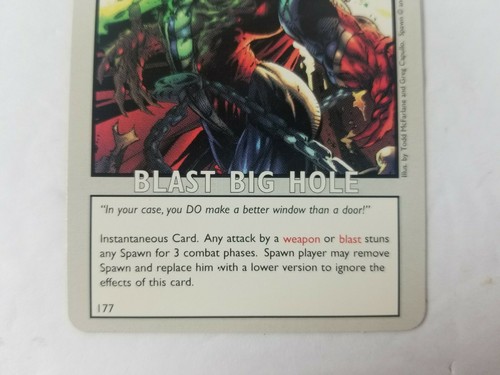 Blast Big Hole Spawn Powercardz TCG CCG Promo Cardz NM/LP Incanto - Foto 2 di 6