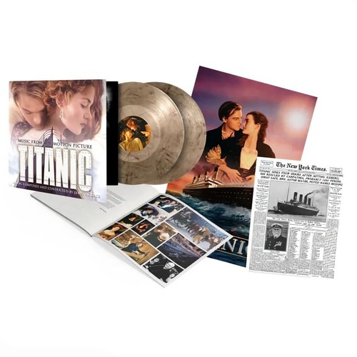JAMES HORNER Titanic OST NEW '22 2LP Euro Ltd Ed Color Vinyl Record CELINE DION - Picture 3 of 3