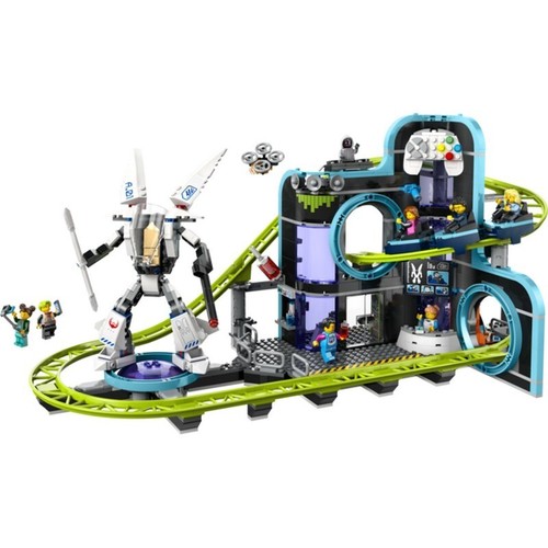 60421 LEGO® City Big Vehicles Robot World Roller-Coaster Park (986 Pieces) - Picture 2 of 5