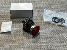 New! Allen Bradley 800TC-FXJ6B Push Pull Device 2 Position Red Jumbo Mushroom