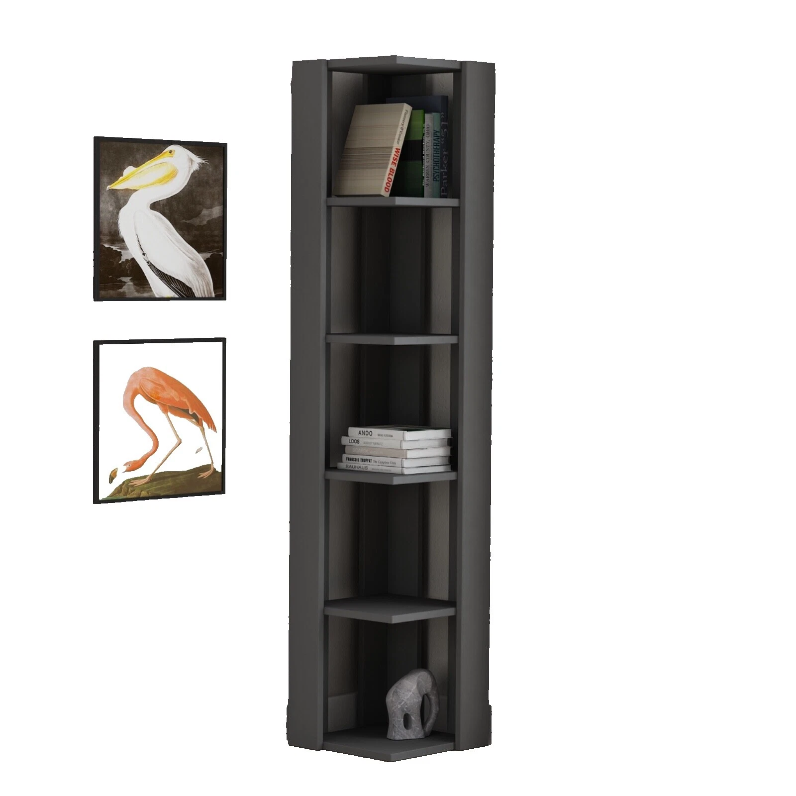 Art Deco librerías y estanterías