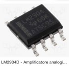 10pezzi Lm2904d Lm2904 2904 smd integrato amplificatore operazionale altaqualità