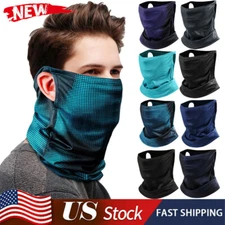 Outdoor Sun UV Protection Face Mask Cycling Neck Gaiter Bandanas Balaclava Scarf