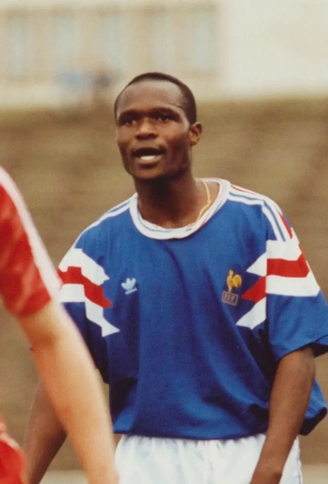 DANGBETO camiseta Lotto llevada partido 1998 1999 match worn shirt maillot SEDAN - Imagen 3 de 4