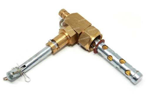 Fuel Tap For Lambretta Gp Li Tv Sx Fuel Petcock Brass - Picture 2 of 5